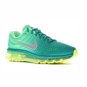 Nike Air Max 2017 Running Shoes in Rio Teal 7.5